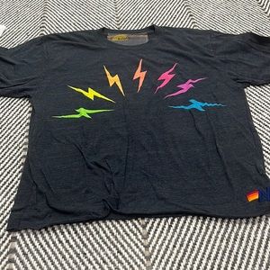 Aviator nation crop tee